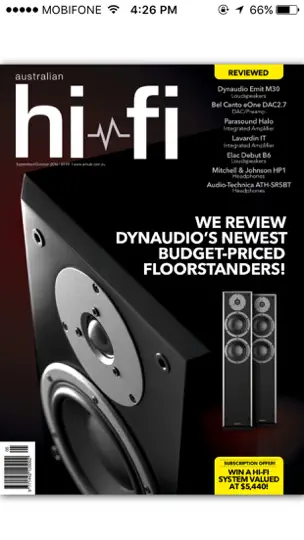 Скриншот Australian HiFi на iPhone 1