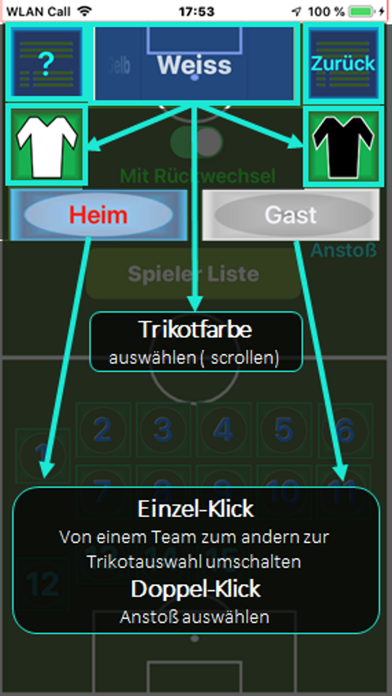 Schiri-App Screenshot