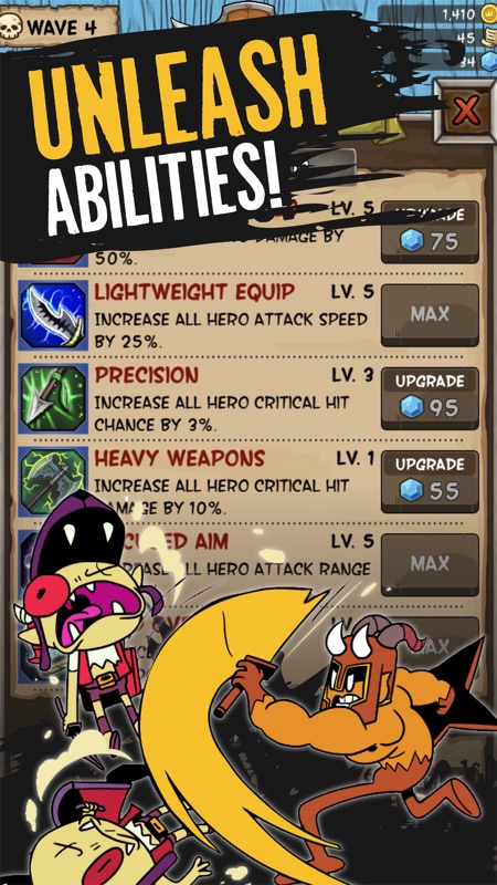 Idle Hero TD screenshot 2