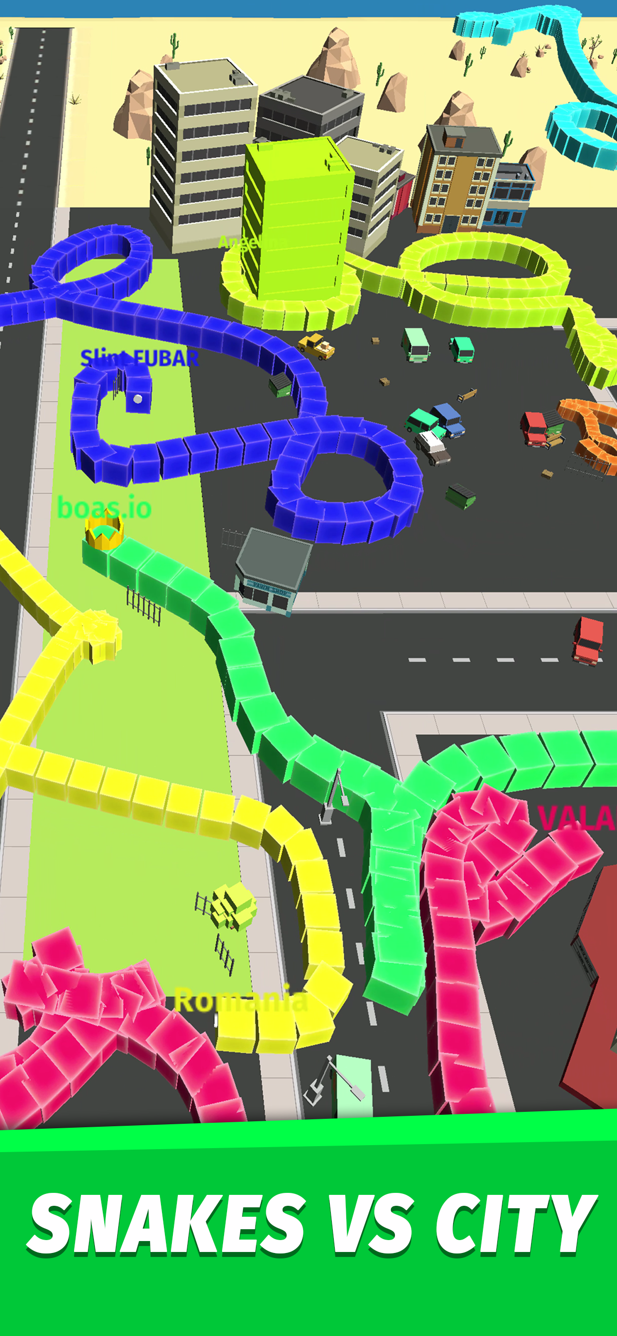 Boas.io Snake vs City