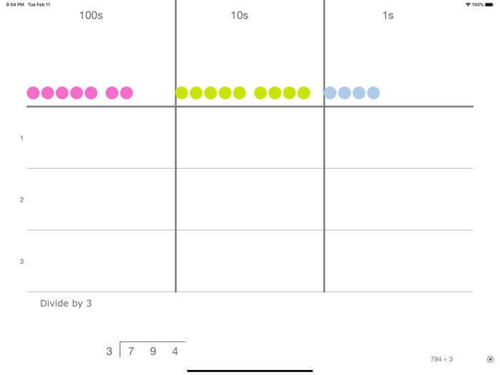 Place Value Division