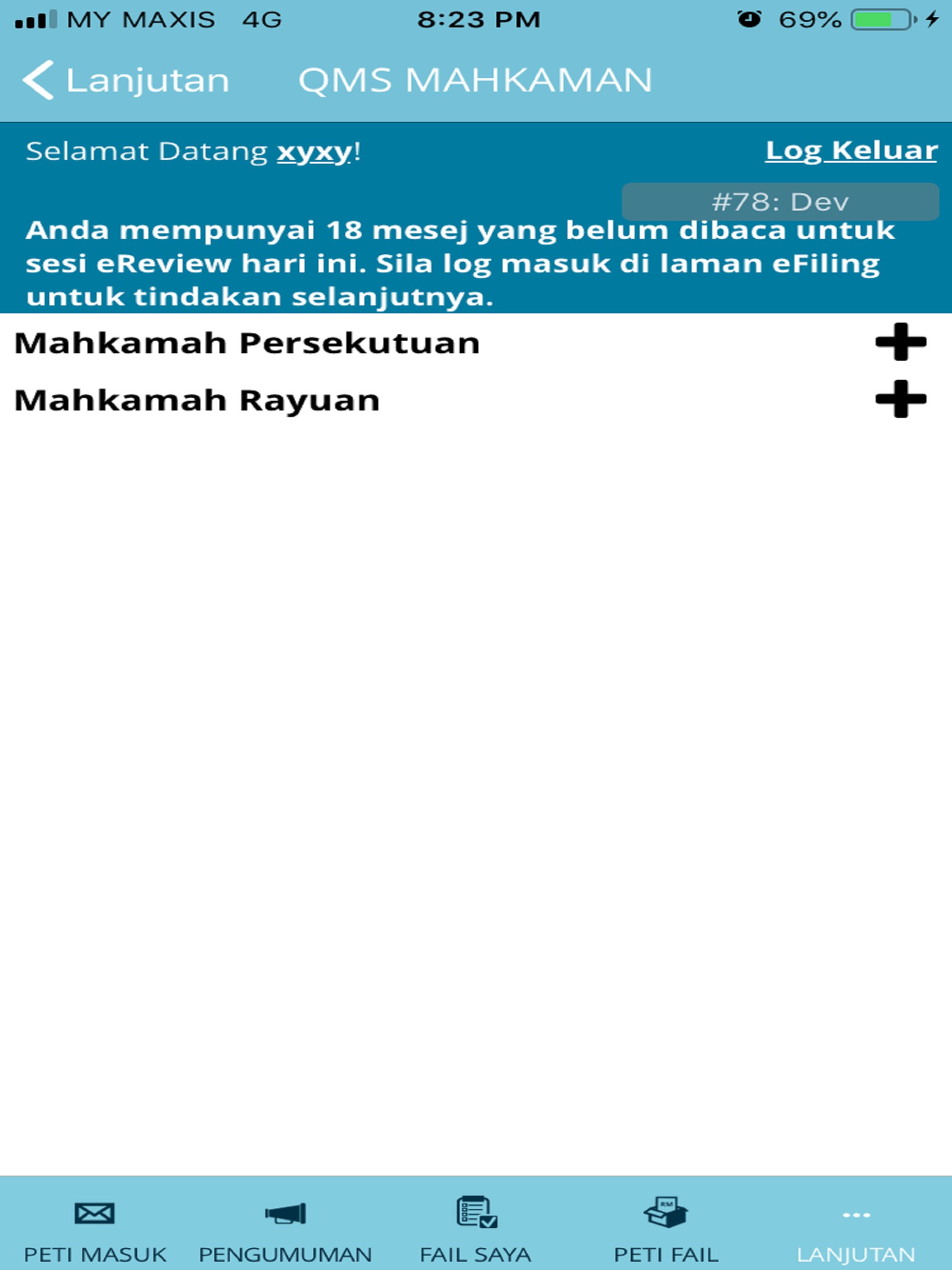 eKehakiman