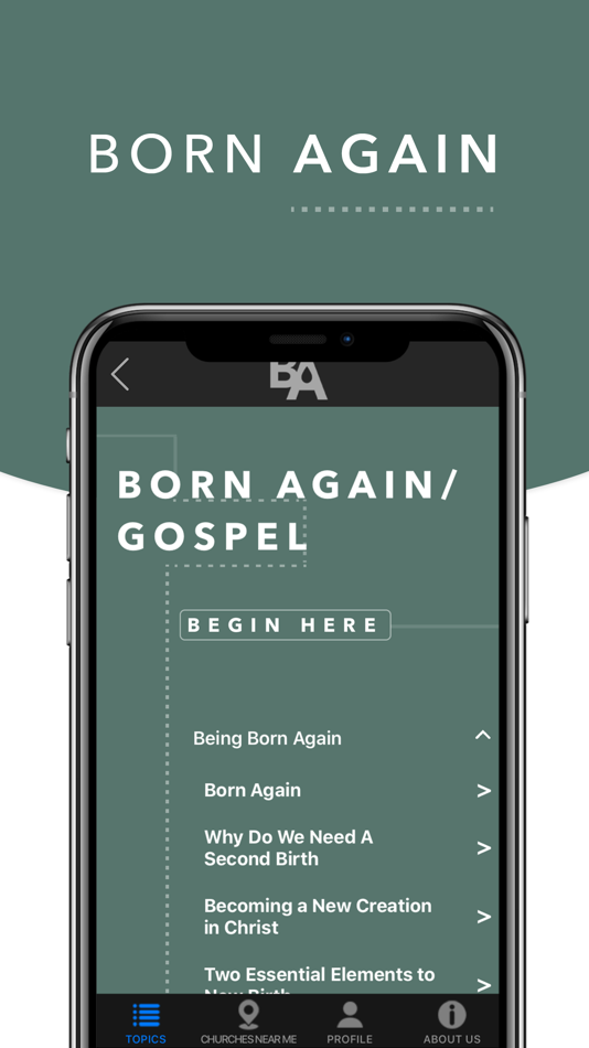 #4. Born Again Mobile (iOS) Bởi: ACTS Developer