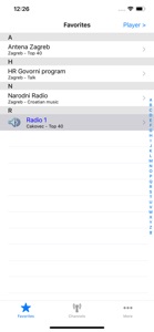 Radio Croatia screenshot #4 for iPhone