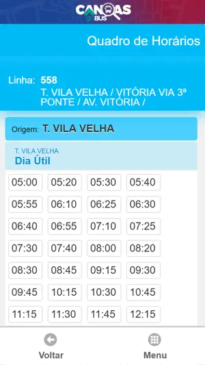 CANOAS GoBus screenshot 1