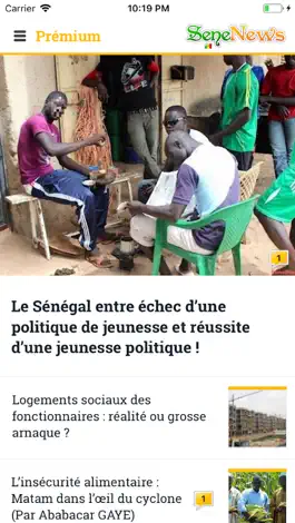 Game screenshot SeneNews : Actualité Sénégal apk