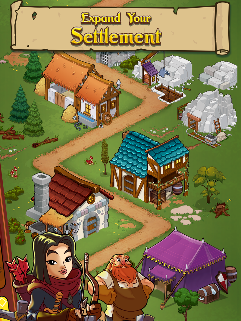 Royal Idle: Medieval Quest official gameplay screenshot 3
