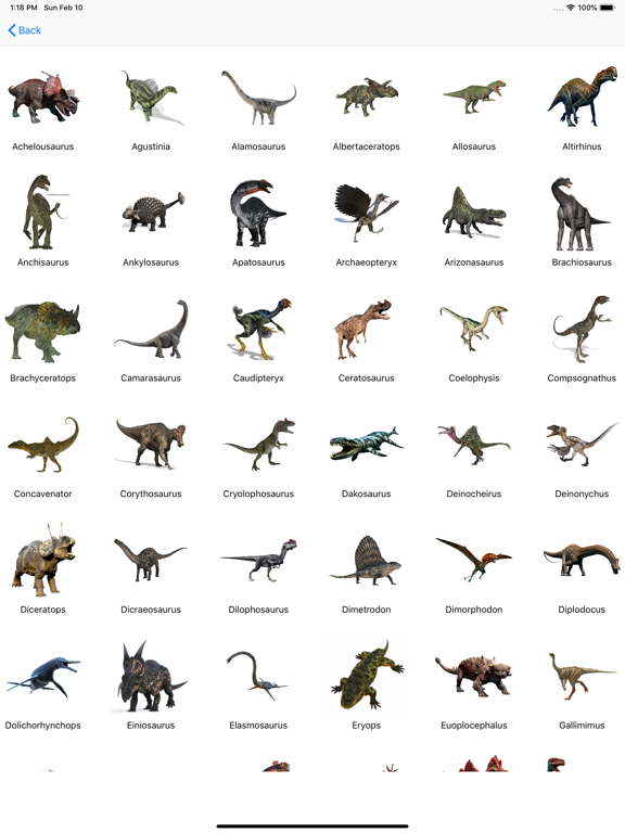 Screenshot #5 pour Dinosaurs Reference Book