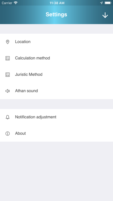 My Athan iPhone screenshot 4 - Utilities app