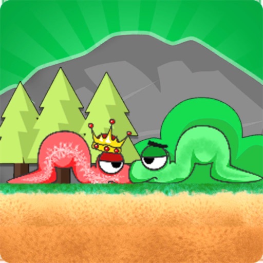 Worm Runner: Dig or jump!