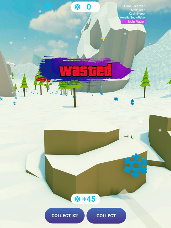 Screenshot #5 pour Ski.io - Snowball Rush