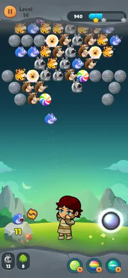 Game screenshot Bubble Shooter Safari apk