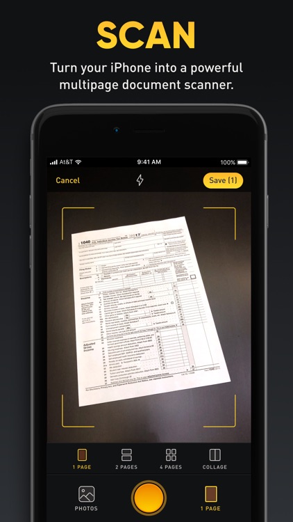 Skanner: PDF document scanner