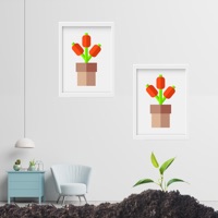 Attach the pair of plants