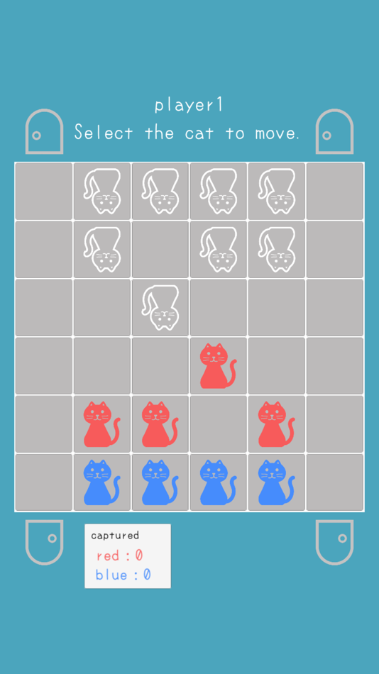 #3. Cat and Cat-ONLINE Board Game- (iOS) Podle: Masakazu Sakata