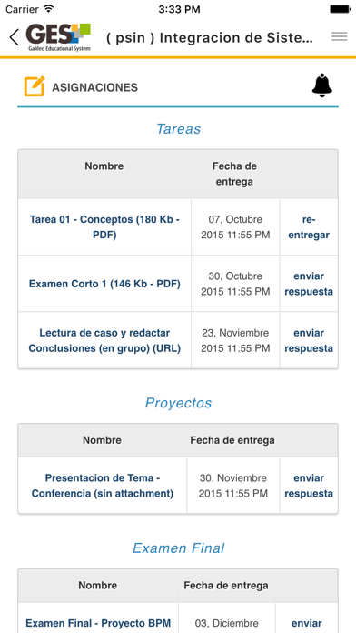 Universidad Galileo Screenshot