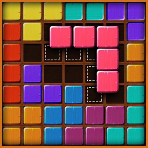 Block Puzzle Wood Classic Icon