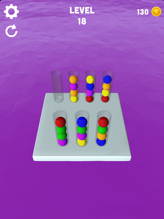 Sort Balls 3D iPad screenshot
