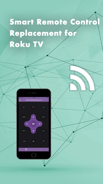Smart Remote for Roku TV PRO
