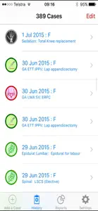 Med Gas Log screenshot #2 for iPhone