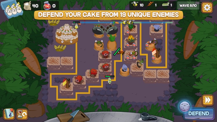 Defend the Cake Tower Defense