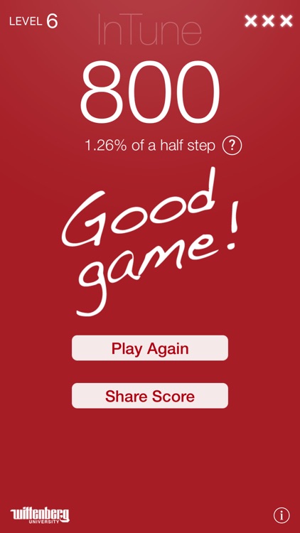 InTune – Intonation Trainer