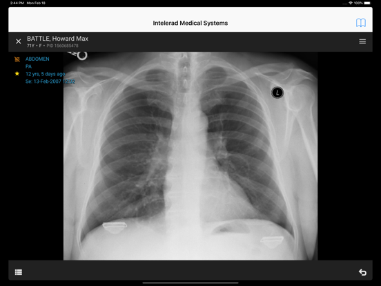 InteleConnect iPad screenshot 6 - Medical app
