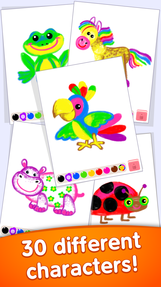 #5. Kids Coloring & Drawing Games (iOS) 由: Bini Bambini Academy
