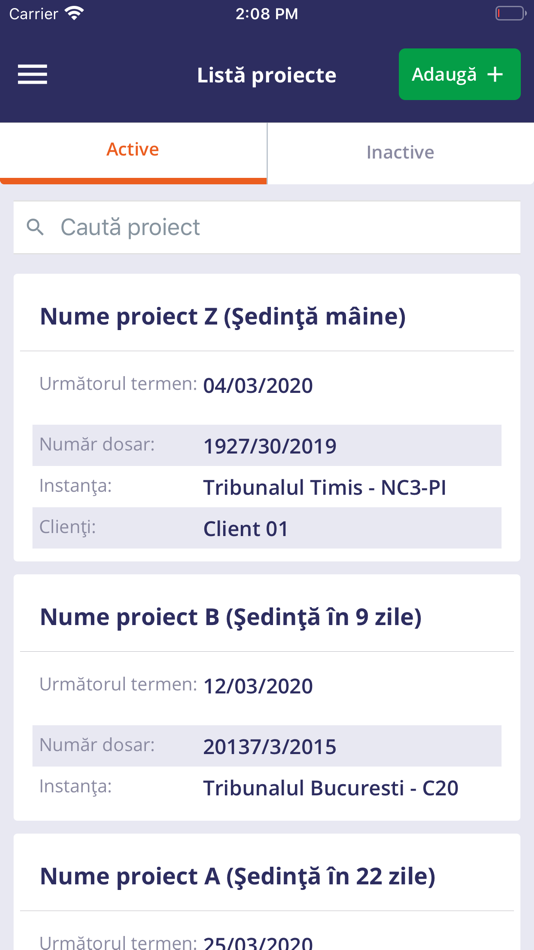 #3. Monitor Dosare (iOS) 来自: Advocatus SRL