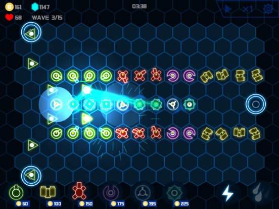 Screenshot #1 for Hex Gem Defense