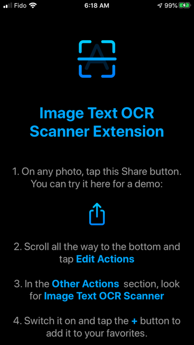 Screenshot #1 pour Image Text OCR Photo Scanner