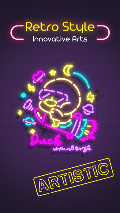 Neon It! - Light Art Riddles screenshot 3