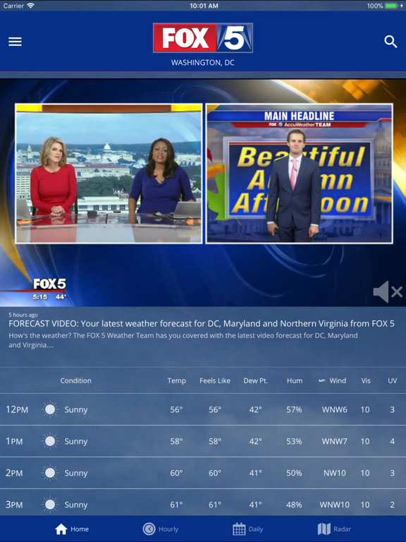 FOX 5 Washington DC: Weatherのおすすめ画像2