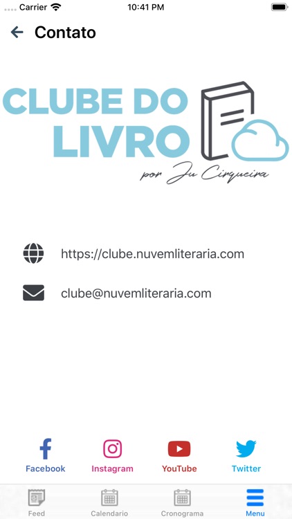 Clube Nuvem Literária screenshot-7