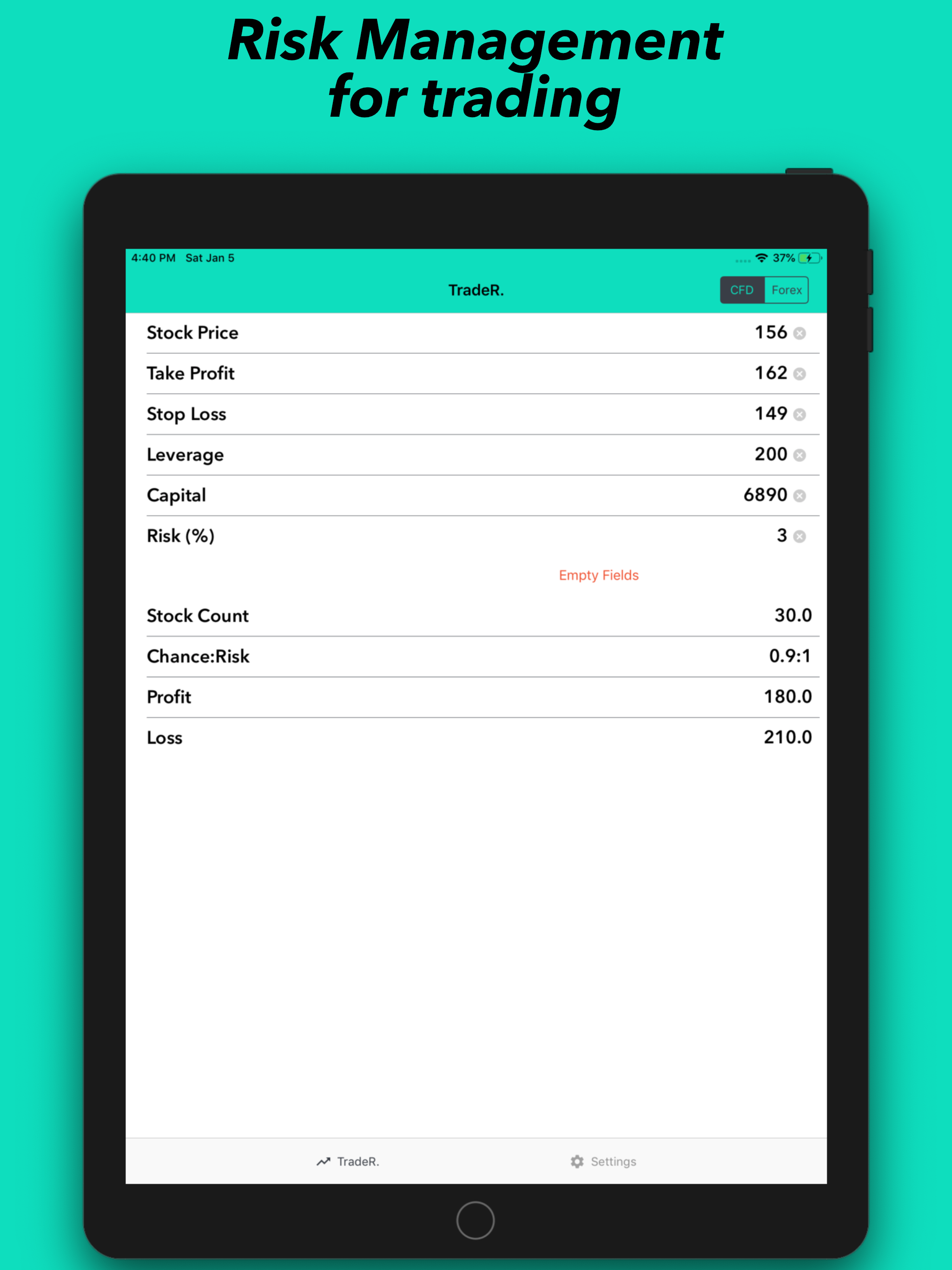 TradeR. screenshot 4