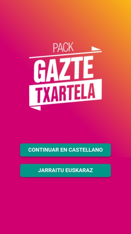 Pack Gazte-txartela