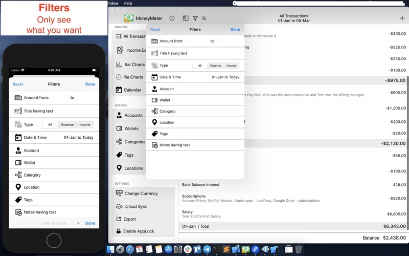 Screenshot #3 pour MoneyMeter