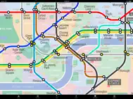 KickMap London Tube ipad bilder 0