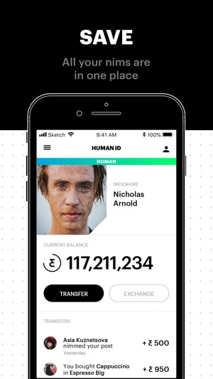 Nimses Human ID