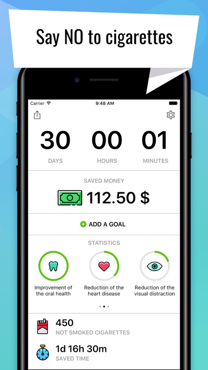 Stop Smoke: No More Cigarettes