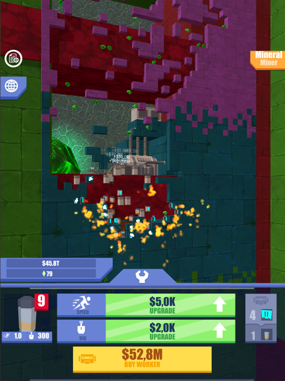 Screenshot #4 pour Idle mars digger