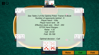 Optima Poker Trainer Screenshot
