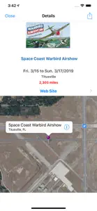Air Show Calendar screenshot #3 for iPhone