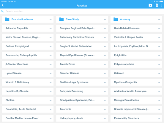 Quick Diagnosis & Treatment iPad screenshot 4 - Medical app