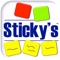 Sticky's are squares of electronic paper for collecting and organizing ideas, things, processes, people