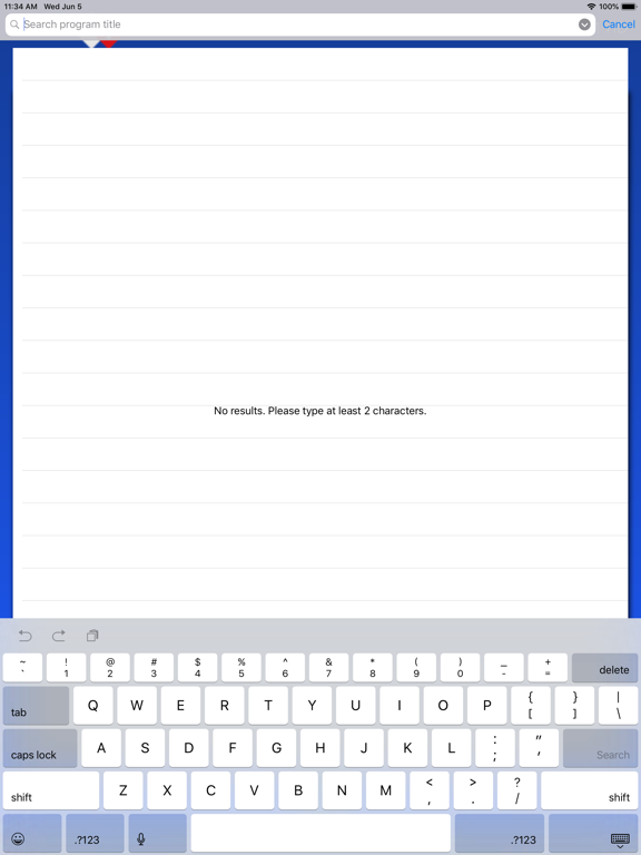App screenshot