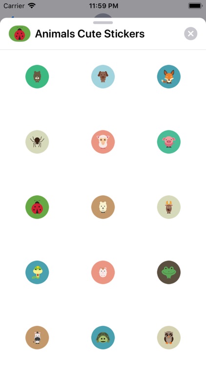 Animals Cute Stickers