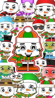lex snowman stickers iphone screenshot 1