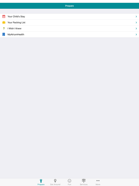 Levine Children's iPad screenshot 8 - Medical app