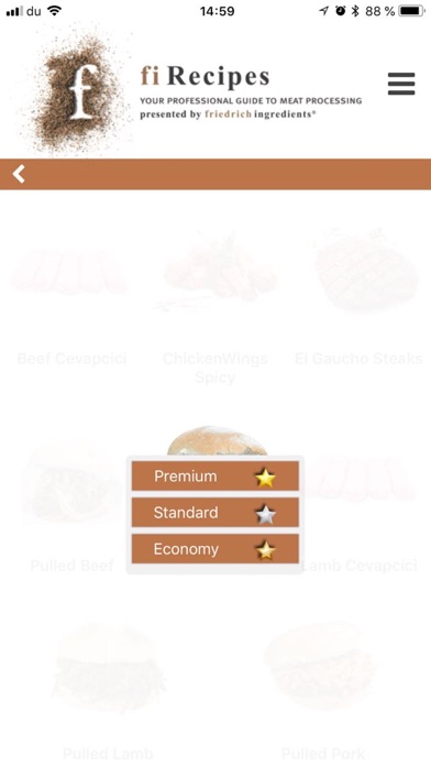 fi Recipes Screenshot